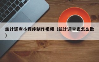 泰州统计调查小程序制作视频（统计调查表怎么做）